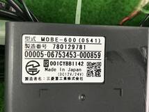 ETC 車載器　三菱重工　MOBE-600 アンテナ分離型 動作確認済み DC12V/24V_画像4