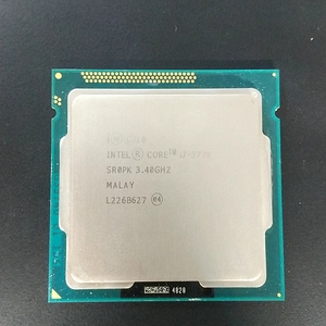 【動作確認済】Intel Core i7-3770 3.40GHz-3.90GHz PCパーツ CPU 第3世代 LGA1155 4C8T 