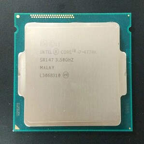 【現状販売品】Intel Core i7-4770k 3.50GHz-3.90GHz PCパーツ CPU 第4世代 LGA1150 4C8Tの画像1