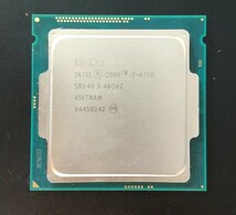 【動作確認済】Intel Core i7-4770 3.40GHz-3.90GHz PCパーツ CPU 第4世代 LGA1150 4C8T _画像1