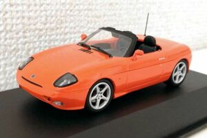 フィアット・バルケッタ (1/43 ミニチャンプス 訳あり中古品) 1996 Fiat Barchetta