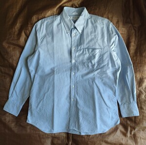 individualized shirts size 16-33 b.d shirt classic fit blue M〜Lくらい ボタンダウンシャツ クラシックフィット