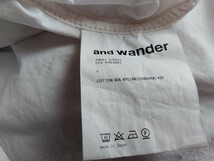 and wander size 4 cordura typewriter long sleeve over shirt white_画像3