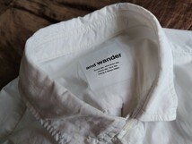 and wander size 4 cordura typewriter long sleeve over shirt white_画像2