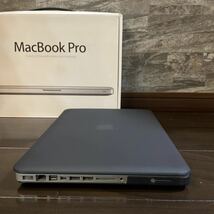 【整備済】MacBook Pro i5 新品SSD256GB macOS&Windows10Pro メモリ8GB 2021年Office CPUグリス新品塗布 マットブラックカバー◎_画像5