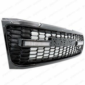 トヨタ ランド クルーザー 100 系 UZJ100W HDJ101K LED ヘッドライト ランプ グリル セット ブラック フェイスチェンジの画像7