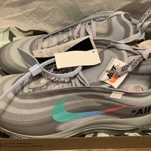 【新品未使用タグ付き】off white NIKE AIR MAX 97 THE 10 28.0cm US10 デッド ナイキ オフホワイト エアマックス97 国内正規品の画像2