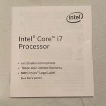 Core i7 8700 BOX Intel CPU インテル PCパーツ 中古_画像3