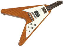 美品 Gibson Flying V Reissue 2016 Limited Proprietary Natural ギブソン フライングV ナチュラル 純正ハードケース付き_画像3