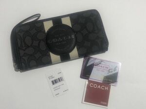 ［1円スタート］COACH コーチ　新品未使用　SVRT6 c4110 長財布