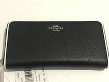 COACH コーチ　長財布　新品未使用　 F12585 ブラック　_画像2