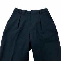 B374 PUBLIC TOKYO パブリック トウキョウ テーパードパンツ ストレッチ パンツ ズボン ボトムス ダークグリーン レディース 1 日本製_画像2