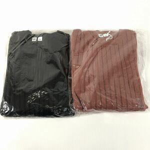 ユニクロ UNIQLO レディース トップス 長袖ニット セーター レディース L ２点セット!!新品 未使用 H3