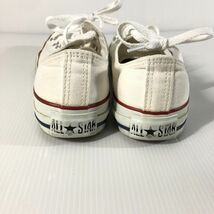 CONVERSE コンバース オールスター スニーカー　シューズ 白 サイズ24cm M7652 オプティカルホワイト やや美品 6_画像3