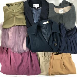 ユニクロ UNIQLO GRL アースミュージック、ローリーズファーム など レディース服 まとめ やや美品