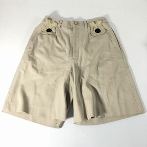 M U SPORTS ゴルフ キュロット ミエコウエサコ ショートパンツ レディース M 短パンツ ベージュ 美品 送料185円