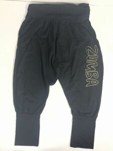 ZUMBA サルエルパンツ パンツ メンズ S ブラック 黒 美品 中古 送料185円