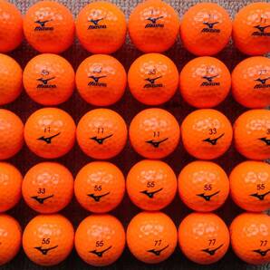 MIZUNO ミズノ D−２０１ オレンジ 年式混合 ロストボール ３０個の画像1
