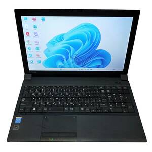 ★【驚速 TOSHIBA B554/U i5-4210M 2.60GHz x4+8GB+SSD240GB 15.6インチノートPC】Win11+Office2021/HDMI/USB3.0■E031517