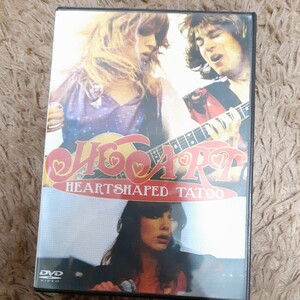  prompt decision postage 185 jpy HEART HEARTSHAPED TATTO DVD Heart /Live & Promo Compile 1974-1988Heart