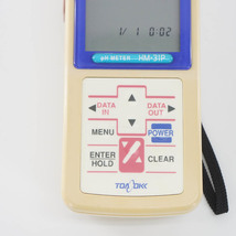 [DW] 8日保証 08/2020CAL HM-31P TOA DKK 東亜DKK pH METER ポータブルpH計 pHメーター ガラス電極式水素異音濃度指示計 AC...[05153-1361]_画像5