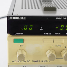 [DW] 8日保証 2台入荷 PMM25-1TR KIKUSUI 菊水 REGULATED DC POWER SUPPLY 直流安定化電源 DC電源 直流電源[05628-0030]_画像4