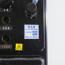 [DW] 8日保証 10/2021CAL 201400 YOKOGAWA 45~65Hz 横河 Portable AC Ammeters & Voltmeters 携帯用交流電流計 電圧計 V-A[05732-0018]_画像6