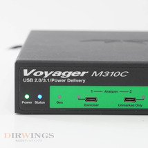 [DW]8日保証 Voyager M310C USB-TZP3-V06-X 925025-00 TELEDYNE LECROY レクロイ USB 2.0/3.1/PD Protocol Analyzer USB3.1..[05768-0400]_画像4