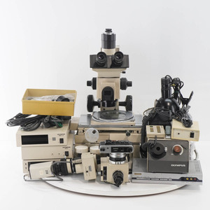 [JB]保証なし セット STM OLYMPUS MM 1× 3× 5× 10× MMDC 101 201 MOS OV100 MMIF01 LGPS オリンパス MICROSCOPE 顕微鏡..[05606-0018]