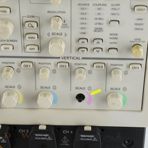 [JB] 保証なし TDS7404 Tektronix Digital Phosphor Oscilloscope 4GHz 20GS/s DPO テクトロニクス オシロスコープ PROBE P...[05791-0501]の画像7