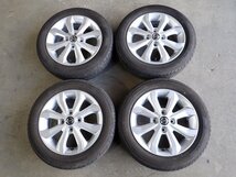 YS6769【送料無料155/65R14】ニッサン純正 デイズ デイズルークス ekスペース 中古夏タイヤセット●14×4.5J 100/4H ET46●_画像1