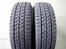 YS6611【送料無料195/80R15 107/105LT】ハイエース ブリヂストン 中古スタッドレスセット ■15×6J 139.7/6H ET33■_画像3