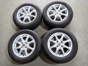 YS6622【送料無料175/65R14】フィット ヴィッツ パッソなどへ ヨコハマ 中古夏アルミセット ■14×5.5J 100/4H ET38■