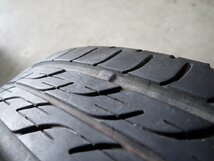 YS6638【送料無料155/65R14】ダイハツ純正 タント ウェイク ムーブ ブリヂストン 中古夏アルミセット■14×4.5J 100/4H ET45■_画像4