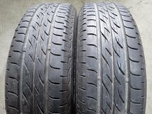 YS6638【送料無料155/65R14】ダイハツ純正 タント ウェイク ムーブ ブリヂストン 中古夏アルミセット■14×4.5J 100/4H ET45■_画像3