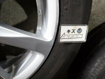 YS6638【送料無料155/65R14】ダイハツ純正 タント ウェイク ムーブ ブリヂストン 中古夏アルミセット■14×4.5J 100/4H ET45■_画像9