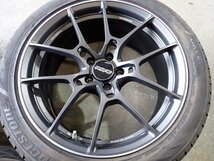 YS6857【送料無料245/45R19】RAYS VOLK G025 アルファード ヴェルファイア レグノGR-V2 中古夏タイヤセット●19×8.5J 114.3/5H ET38●_画像7