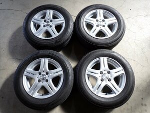 YS6913【送料無料175/70R14】アクア ヤリス ヴィッツ フィットなどへ ブリジストン 中古夏タイヤセット●14×5.5J 100/4H ET38●