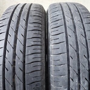 YS6984【送料無料155/65R13】ライフ ゼスト オッティ ekワゴンなどへ 中古夏タイヤセット●13×4J 100/4H ET42●の画像3