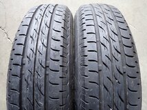 YS6982【送料無料145/80R13】N-BOX タント ワゴンR などへ ブリジストン 中古夏タイヤセット●13×4J 100/4H ET45●_画像5