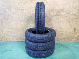 GM2738【送料無料145/80R12 80/78N】4本 ブリヂストン K370 2021年製 未使用品 夏タイヤ ラジアルタイヤ《即決あり》