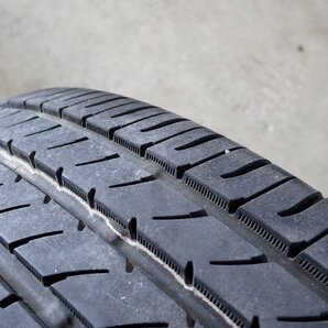 YS7062【送料無料155/65R13】MH22SワゴンR アルト ラパンなどへ TOYO 中古夏タイヤスチールSET ▼13×4J 100/4H ET約40▼の画像4