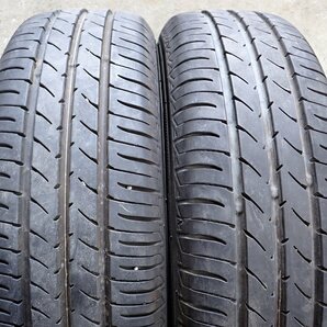 YS7062【送料無料155/65R13】MH22SワゴンR アルト ラパンなどへ TOYO 中古夏タイヤスチールSET ▼13×4J 100/4H ET約40▼の画像5