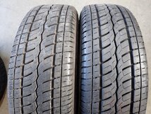 YS7198【送料無料215/60R17】RAYS DAYTONA 200系ハイエース トーヨータイヤ 中古夏タイヤセット■17×6.5J 139.7/6H ET38■_画像3