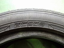 RK3071【送料無料165/55R14】2本 ダンロップ エナセーブEC202 2022年製 中古夏タイヤ ラジアルタイヤ ライフ ゼスト ワゴンR などへ_画像5