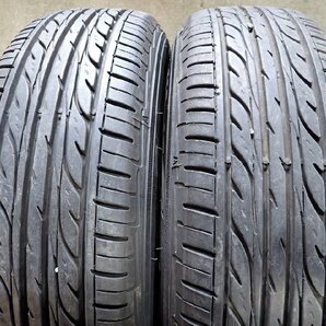 YS7438【送料無料185/70R14】ノート ティーダ フリードなどへ ダンロップ 中古夏タイヤセット ●14×5.5J 100/4H ET40●の画像3