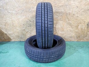 RK3308【送料無料175/65R14】2本 2022年製 グッドイヤー エフィシェントグリップ エコ EG01 中古夏タイヤ フィット等に ≪即決≫