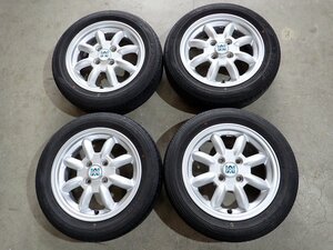 YS7584【送料無料155/65R14】ダイハツ オプション MINILITE タント ミラジーノ ムーブ ウェイクなどへ ●14×4.5J 100/4H ET45●