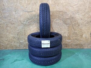 GM2911【送料無料145/80R12 80/78N】4本 ブリヂストン K370 未使用 アウトレットタイヤ サンバー ハイゼット キャリー等に