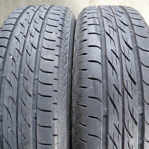 YS7672【送料無料155/65R14】スズキ純正 ミラココア純正スチール 2020年製 中古夏タイヤセット ■14×4.5J 100/4H ET約45■の画像3